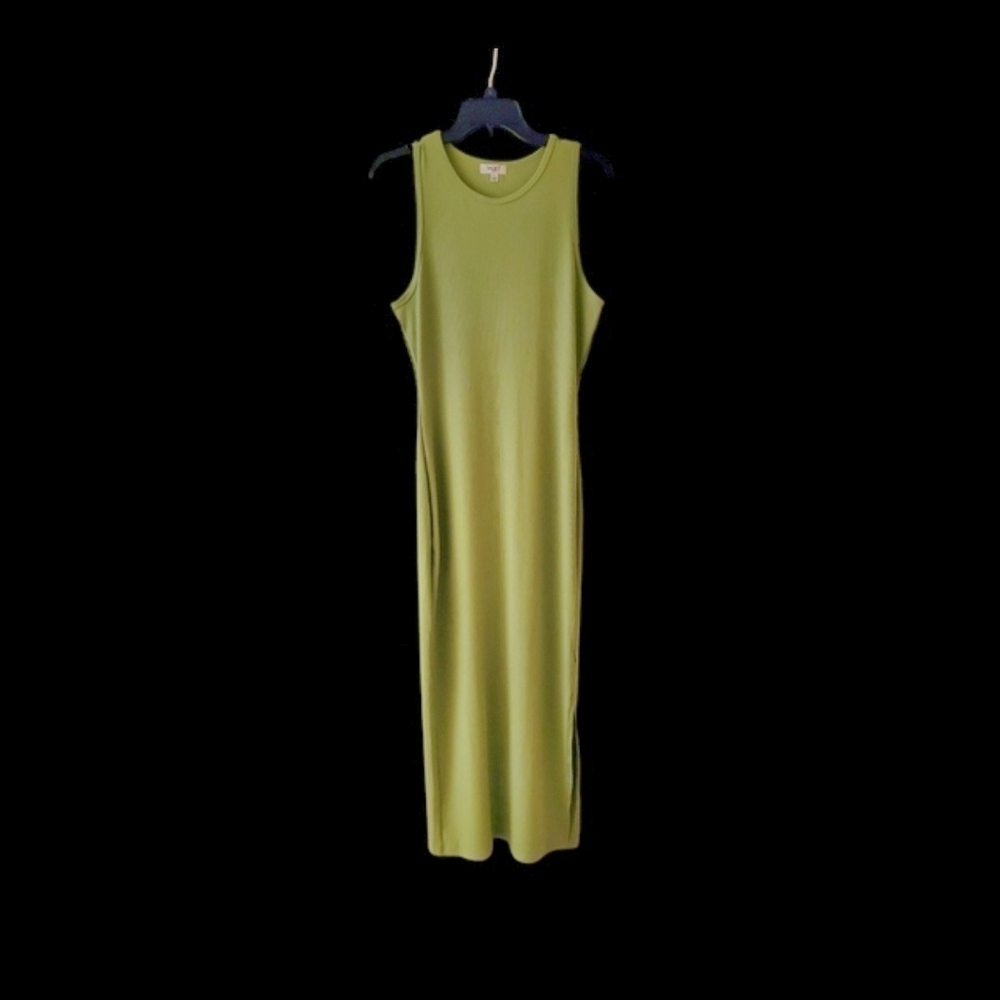 Ribbed Tank Maxi Dress